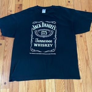 Jack Daniel’s Old No.7 Brand Tennessee Whiskey Black T-shirt  XL